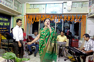 A glimpse of Campus Cultural Program at Campus Auditorium.
