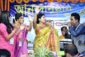 A glimpse of Campus Cultural Program at Campus Auditorium.