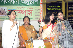 A glimpse of Campus Cultural Program at Campus Auditorium.