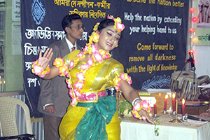 A glimpse of Campus Cultural Program at Campus Auditorium.