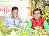 President of BAIRA, Benjir Ahmed inaugurates Free English Course (Batch 23) as Chief Guest; Dr. M Helal is presiding over. (2018)