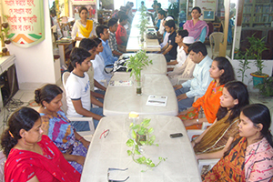 A glimpse of Campus Free Meditation Course at Campus Auditorium. (2012)
